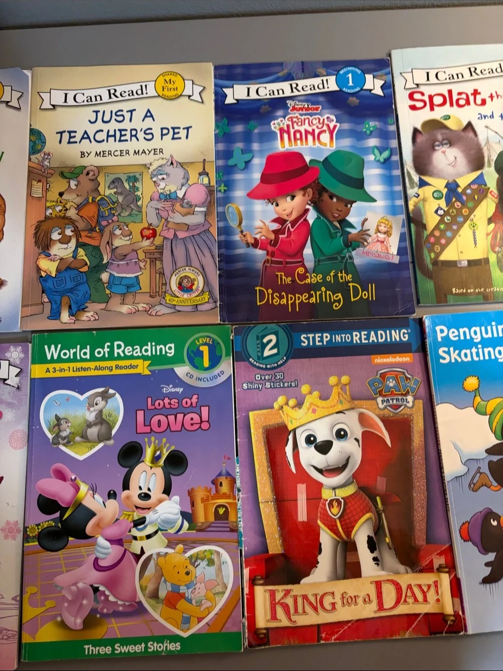 Scholastic Early Reader Book Set - From My first read to level 2 reading.